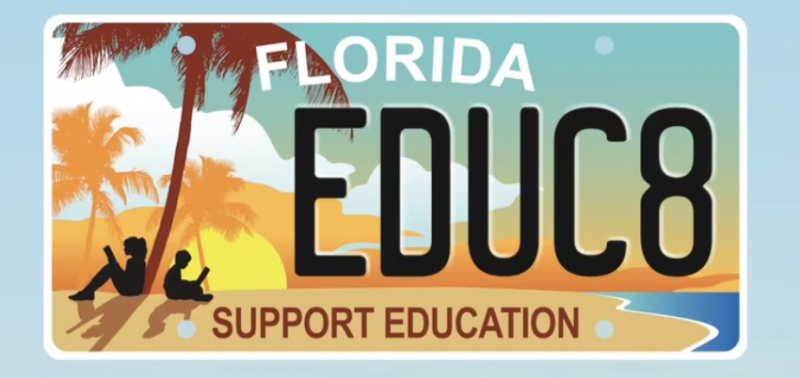 Support Education Specialty Plate